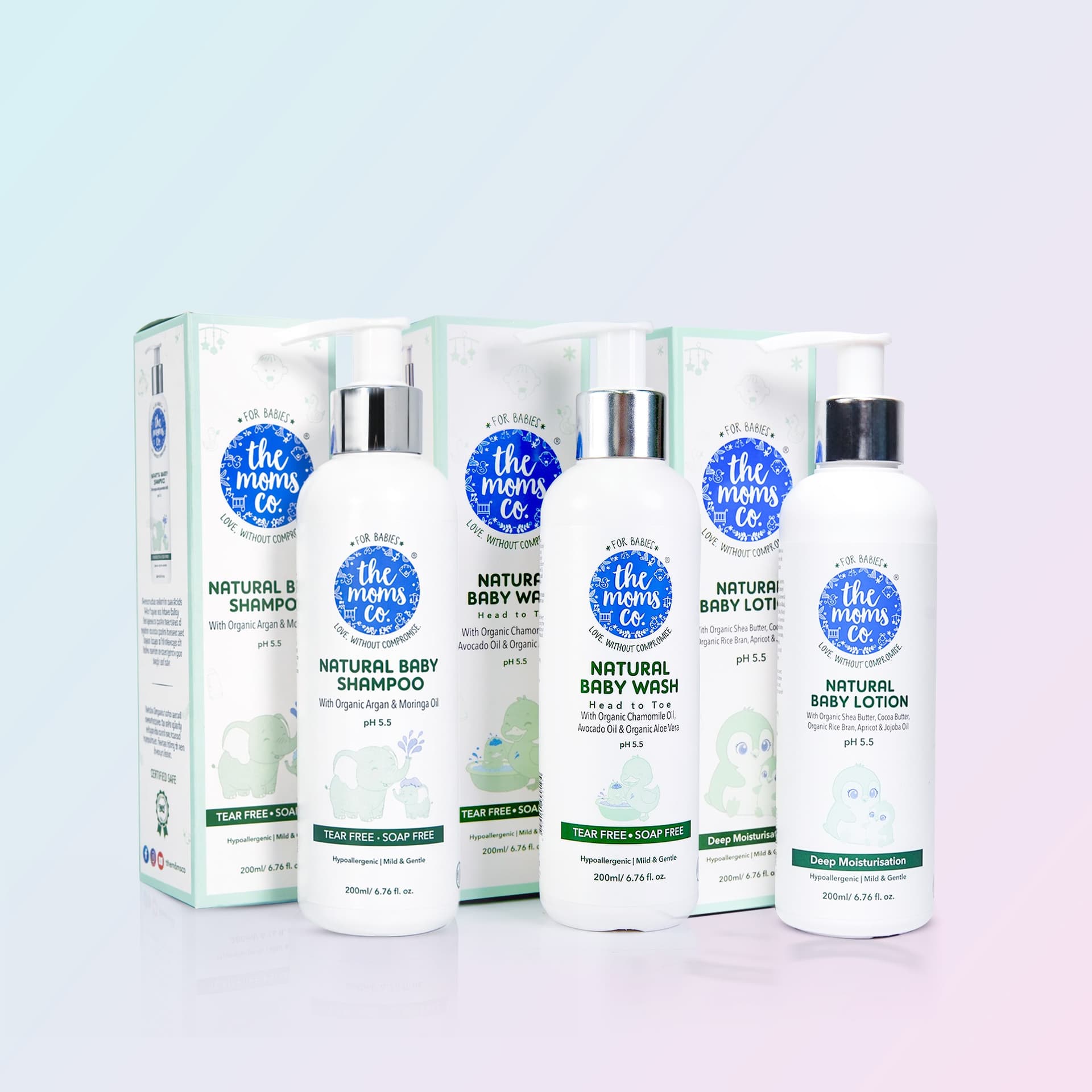 Baby Bath Ritual (Baby Wash, Baby Shampoo & Baby Lotion)